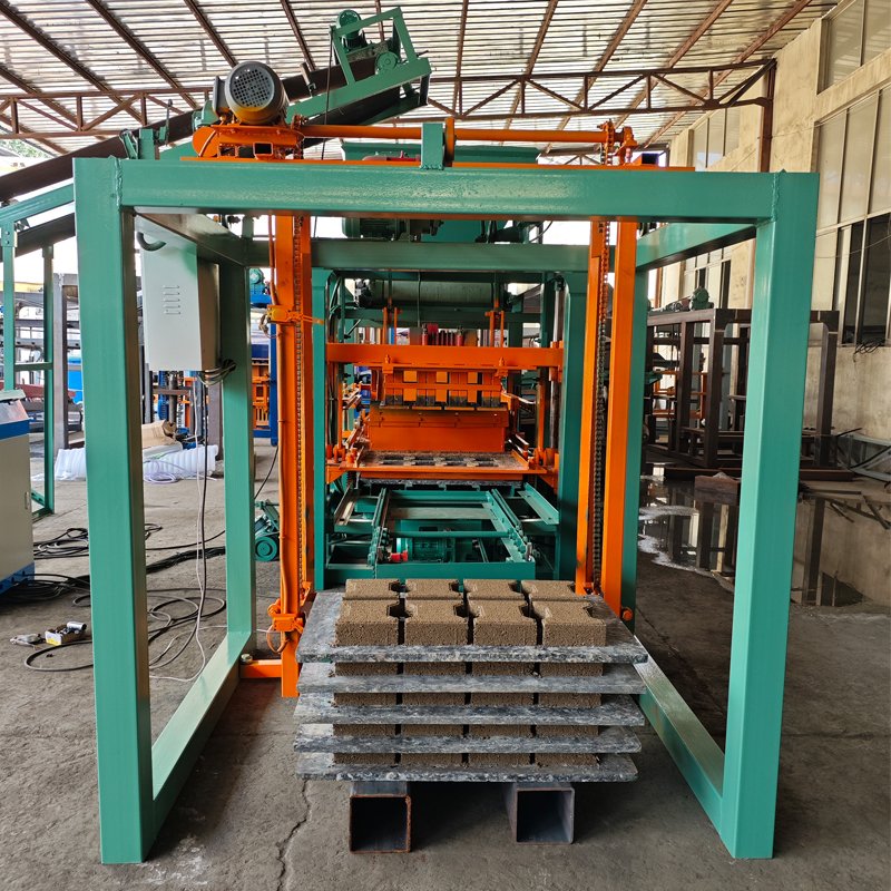 qtj4-25a interlocking brick making machine interlocking block moulds hollow block making machine