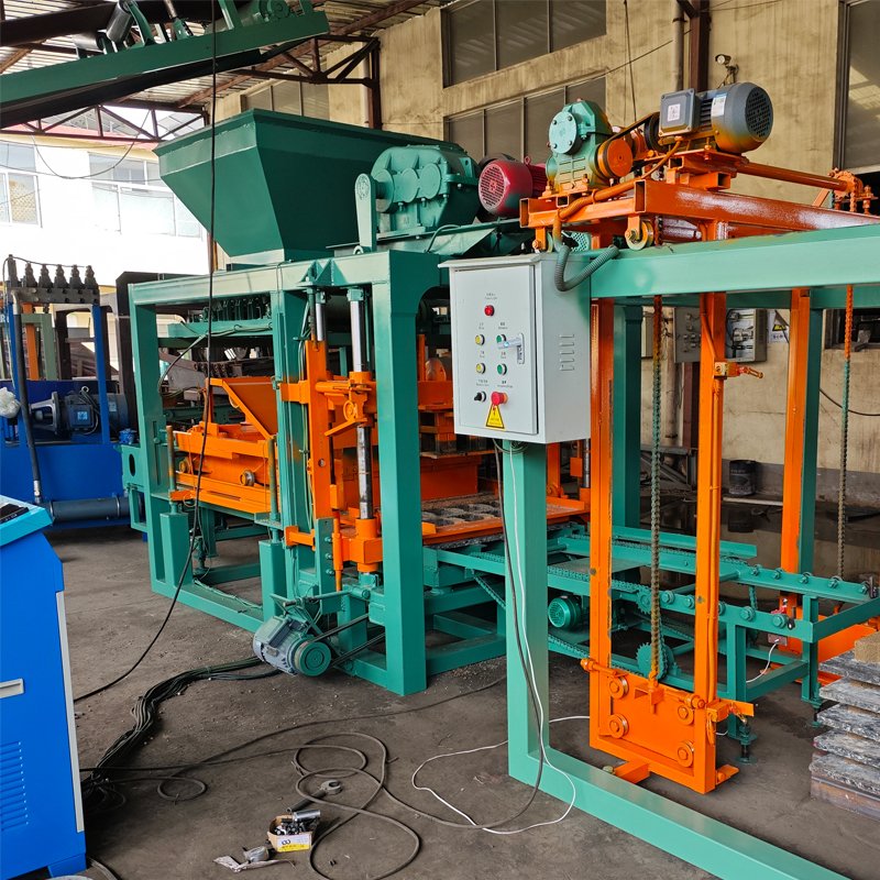 qtj4-25a interlocking brick making machine interlocking block moulds hollow block making machine