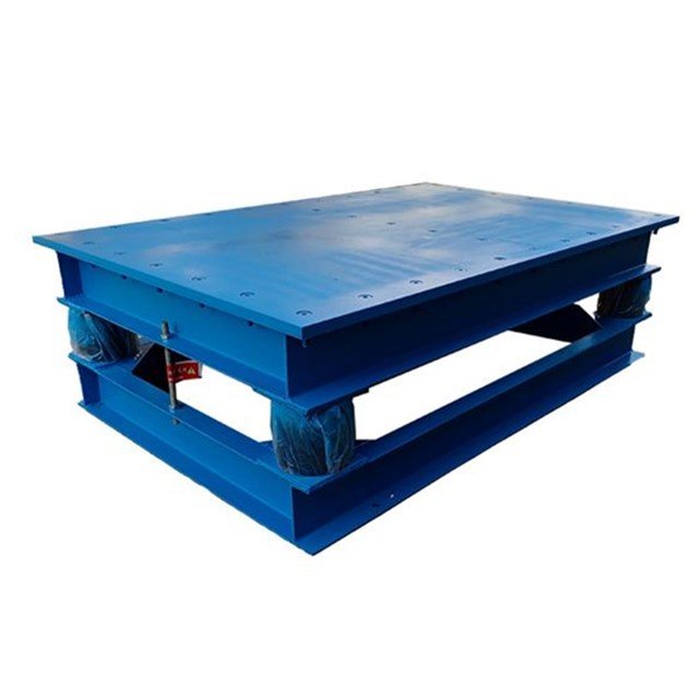 Customized Fast DeliveryVibration Platform Concrete brick making machine vibration machine