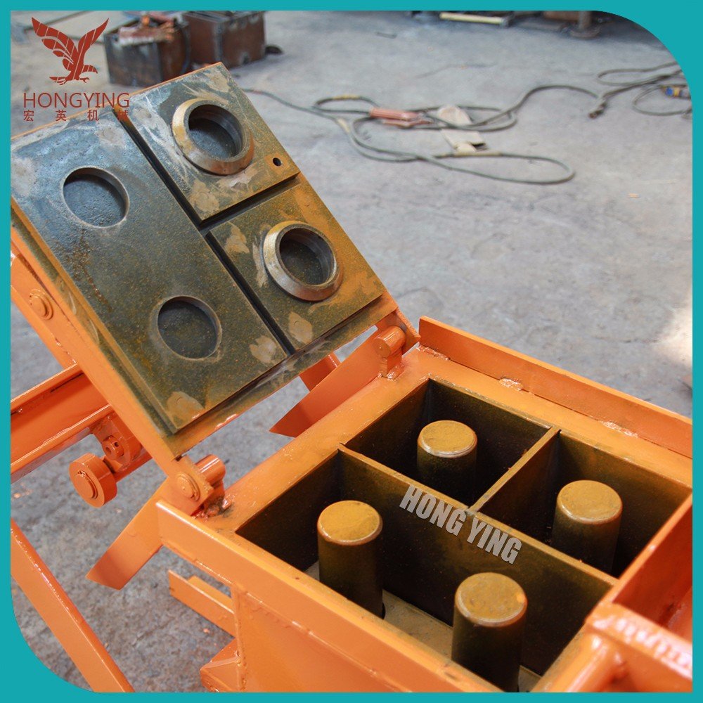 Hongying JZ-1 clay manual brick making machine for sale south africa small sized interlocking brick machine