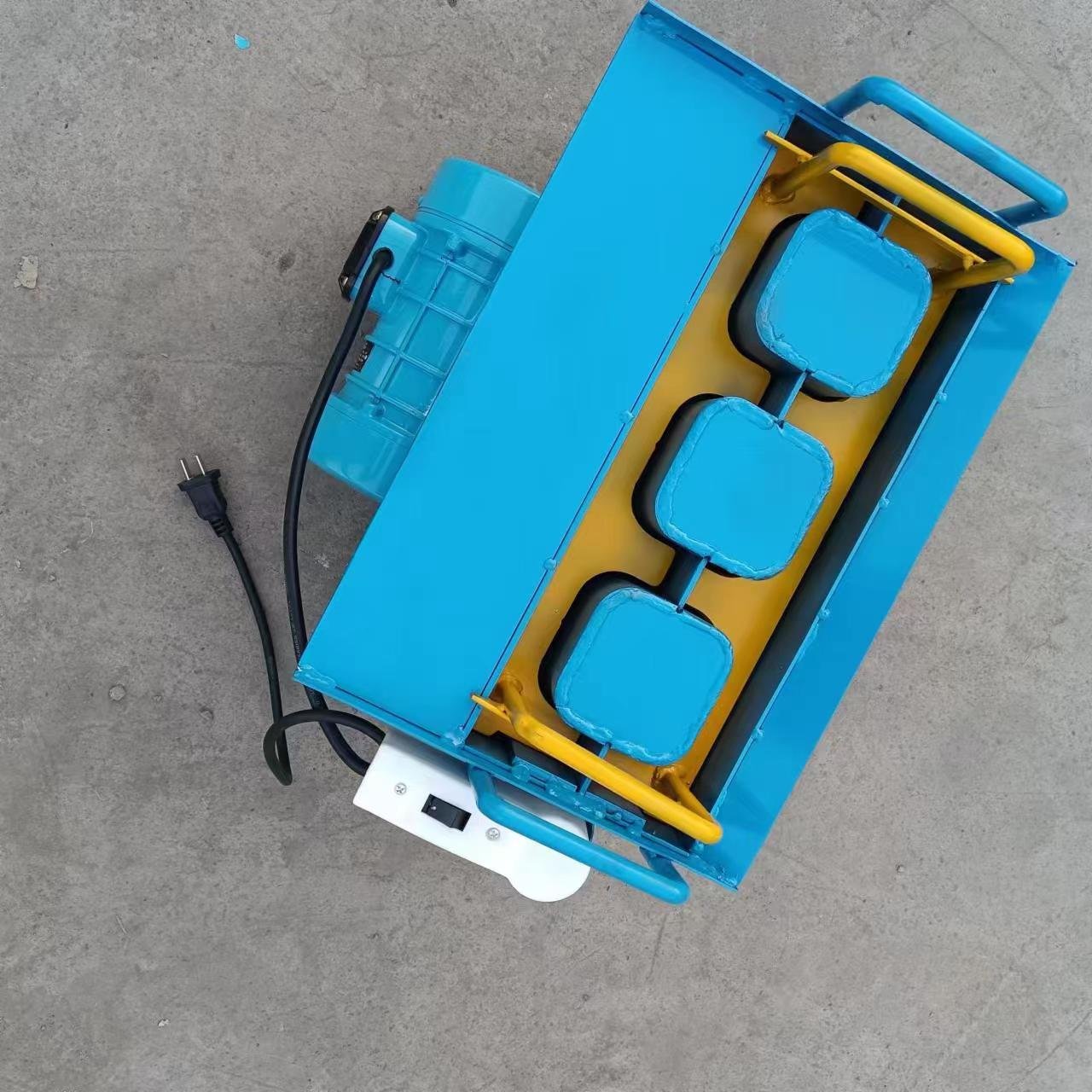 Small Manual Concrete Interlocking Block Machine or brick force wire making machine