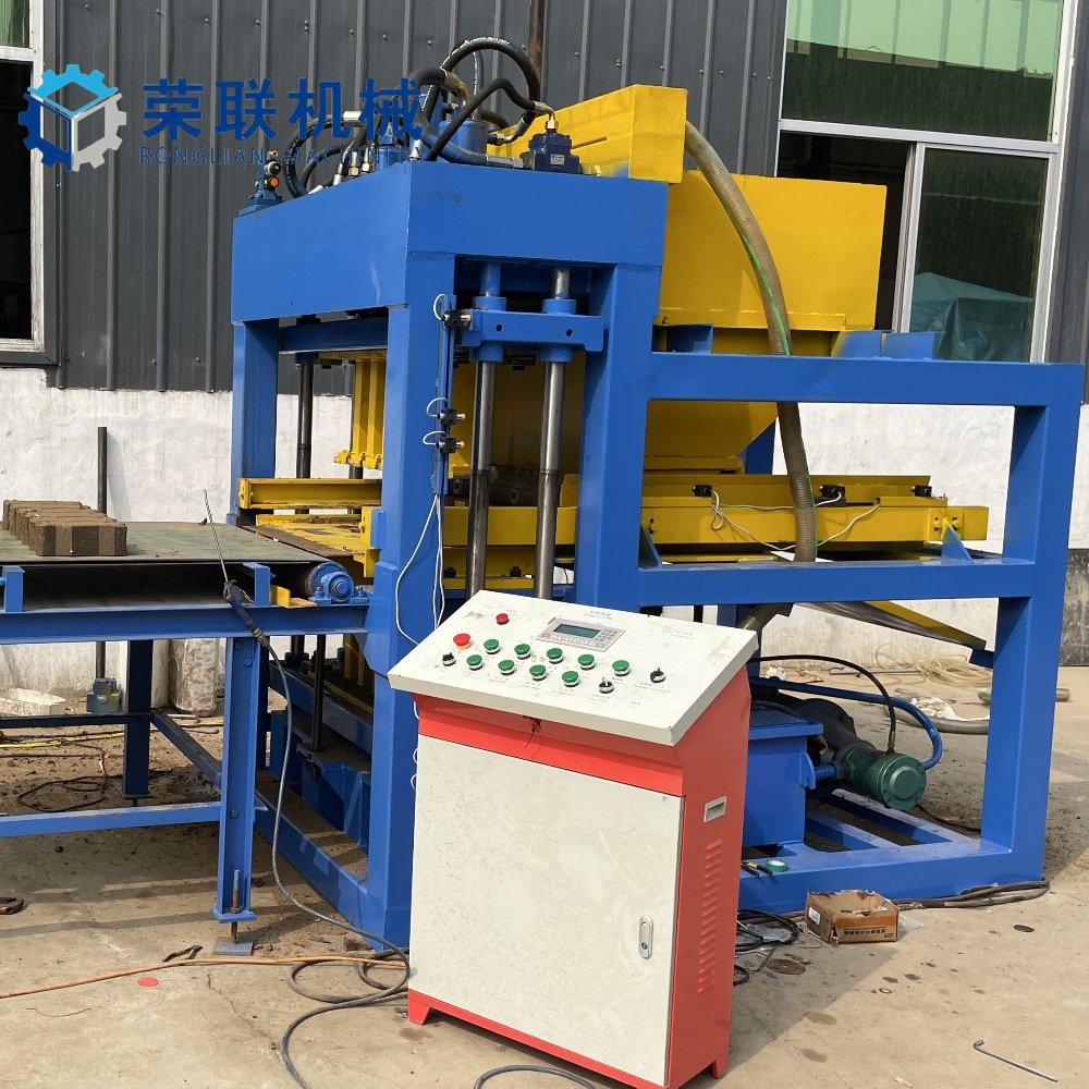 Rl5-10 Clay Brick Making Machine Fully Automatic Compressed Earth Brick Machine