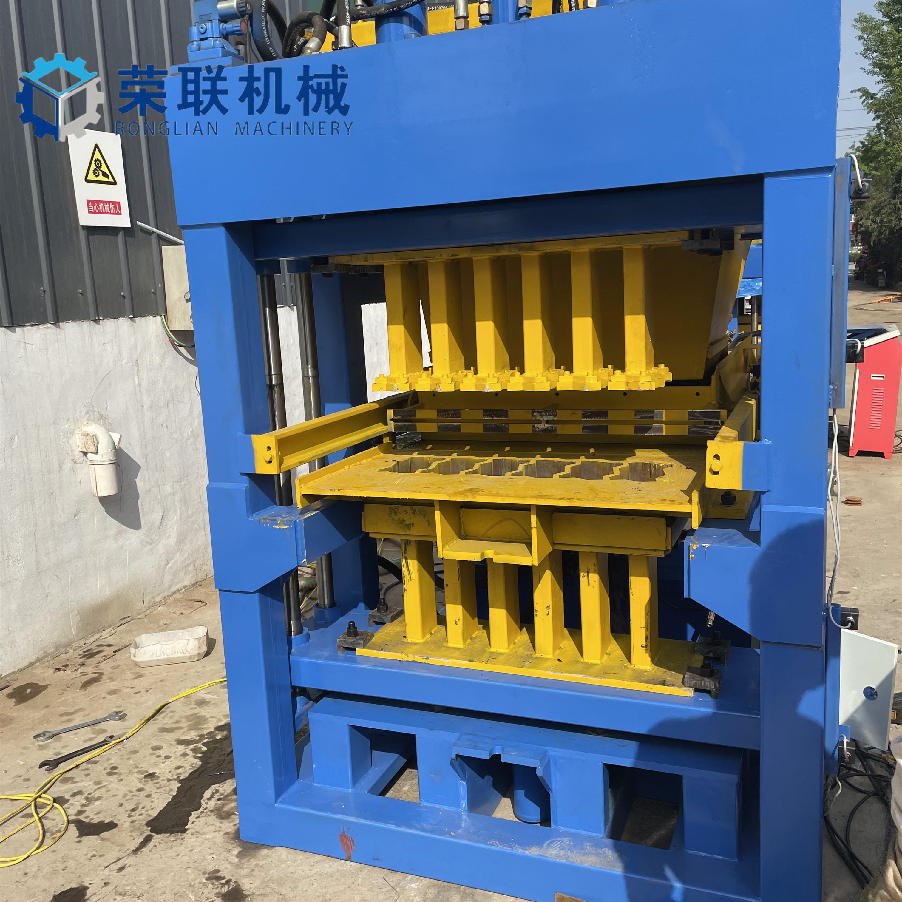 Rl5-10 Clay Brick Making Machine Fully Automatic Compressed Earth Brick Machine