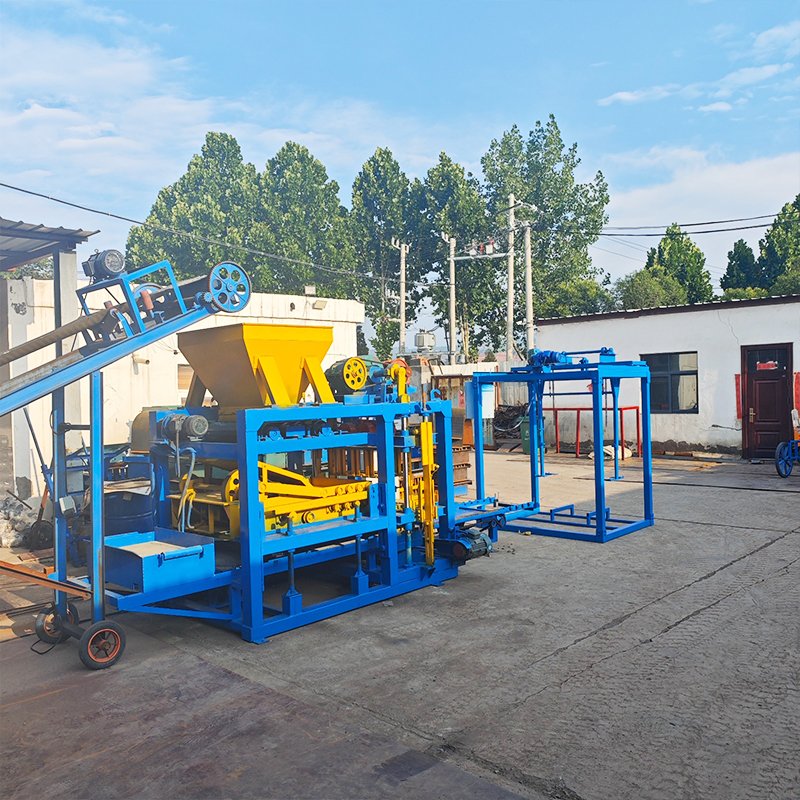 Rigid And Durable Brick Making Machine Brick Making Machinery Brick Machine Making Automatic