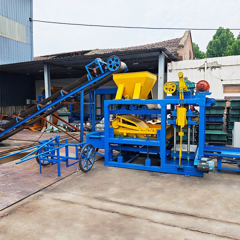 Rigid And Durable Brick Making Machine Brick Making Machinery Brick Machine Making Automatic