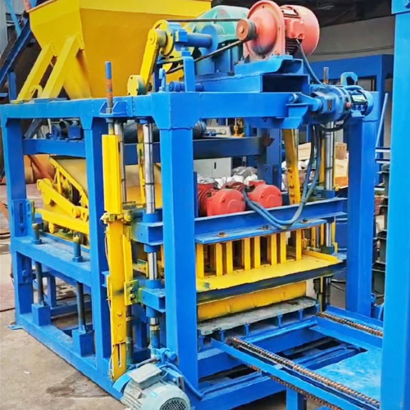 Rigid And Durable Brick Making Machine Brick Making Machinery Brick Machine Making Automatic