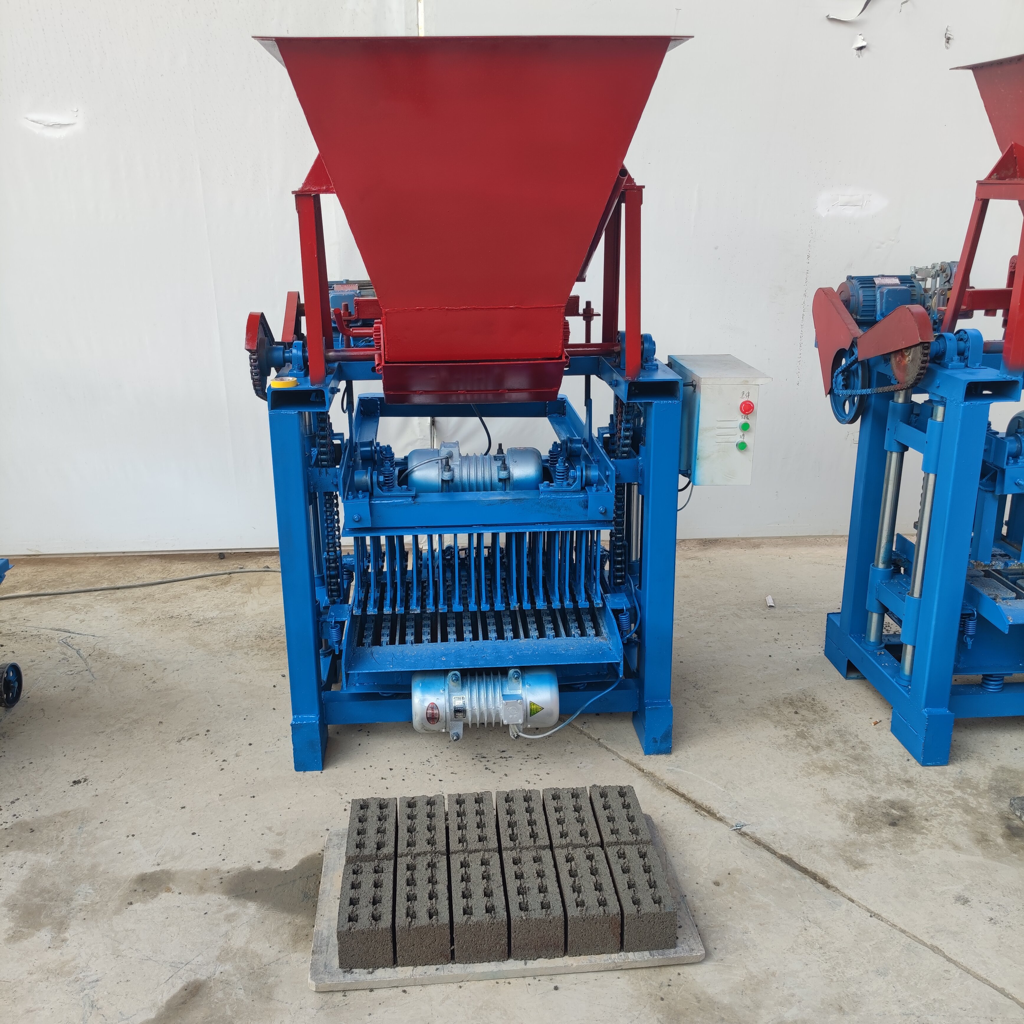 Rigid And Durable Brick Making Machine Brick Making Machinery Brick Machine Making Automatic