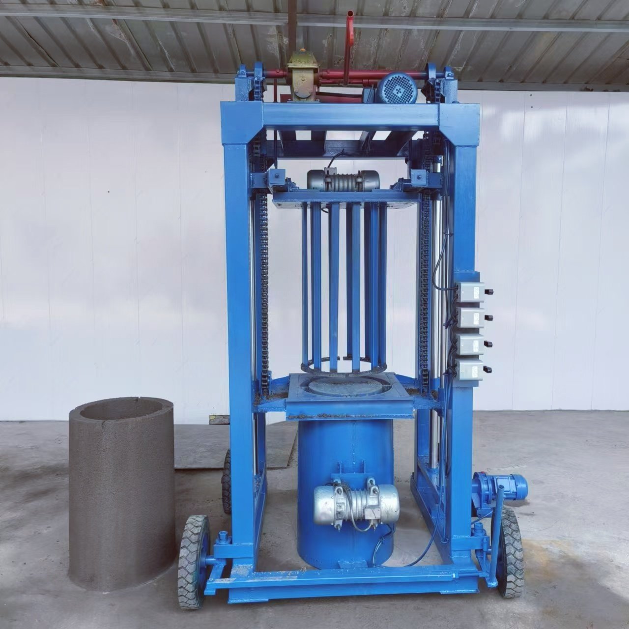 Factory price automatic hydraulic interlocking brick machine concrete brick making machinery for sale