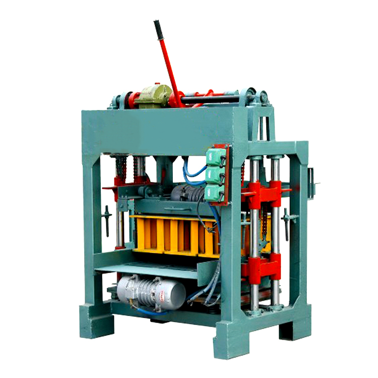 Free Trolley Vibration Cement Hollow Concrete Brick Block Making Machine