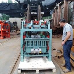 Free Trolley Vibration Cement Hollow Concrete Brick Block Making Machine