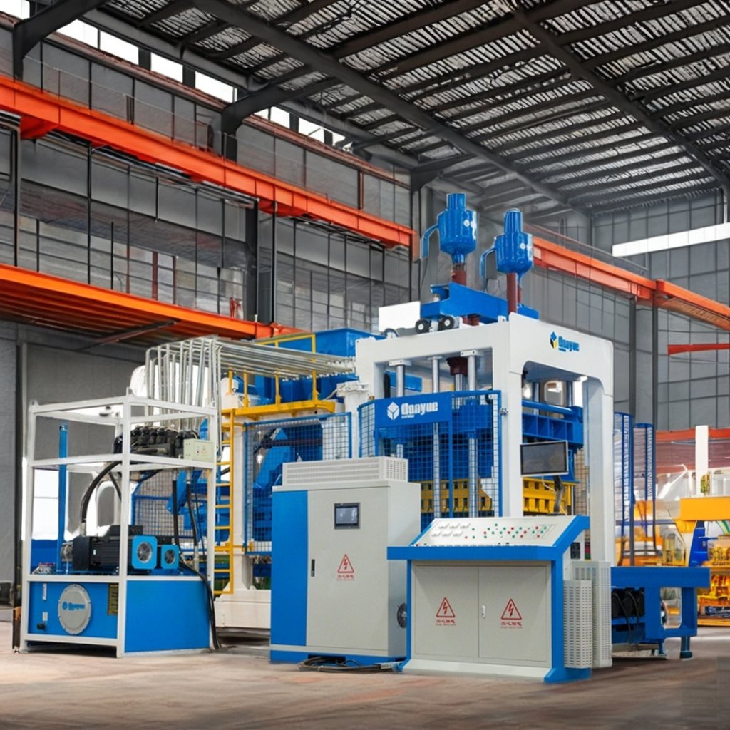 qt18-15 high capacity concrete block making machine brick palletizer bricks making machine block cuber