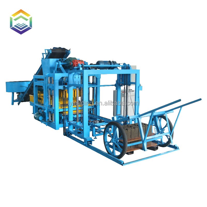 QT425 Block making machinery automatic cement concrete hollow brick block machine fly ash brick making machine