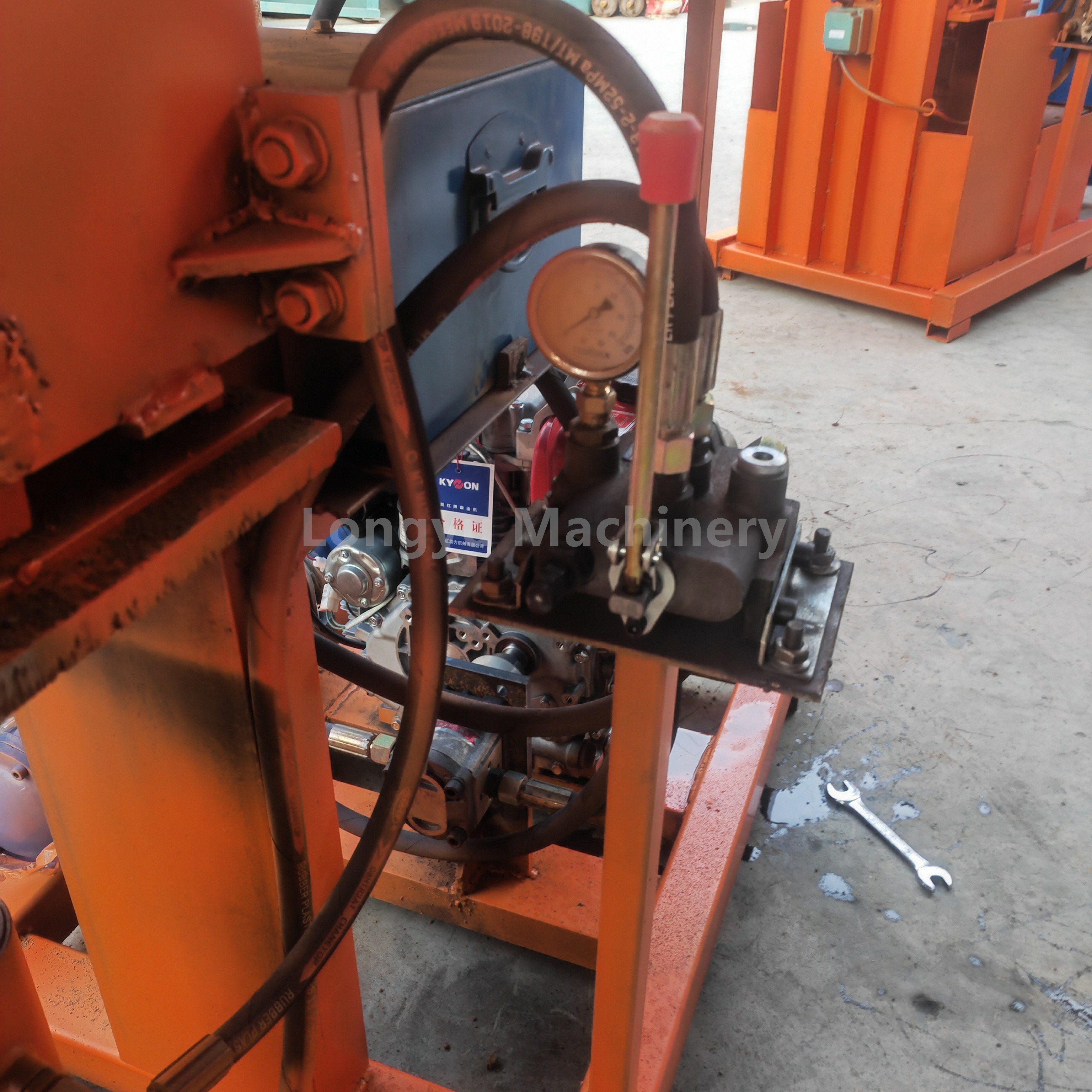 Hand Operated Electric Diesel Interlocking Block Machine Manual Red Mud Equipment Interlocking Clay brick Making Machine