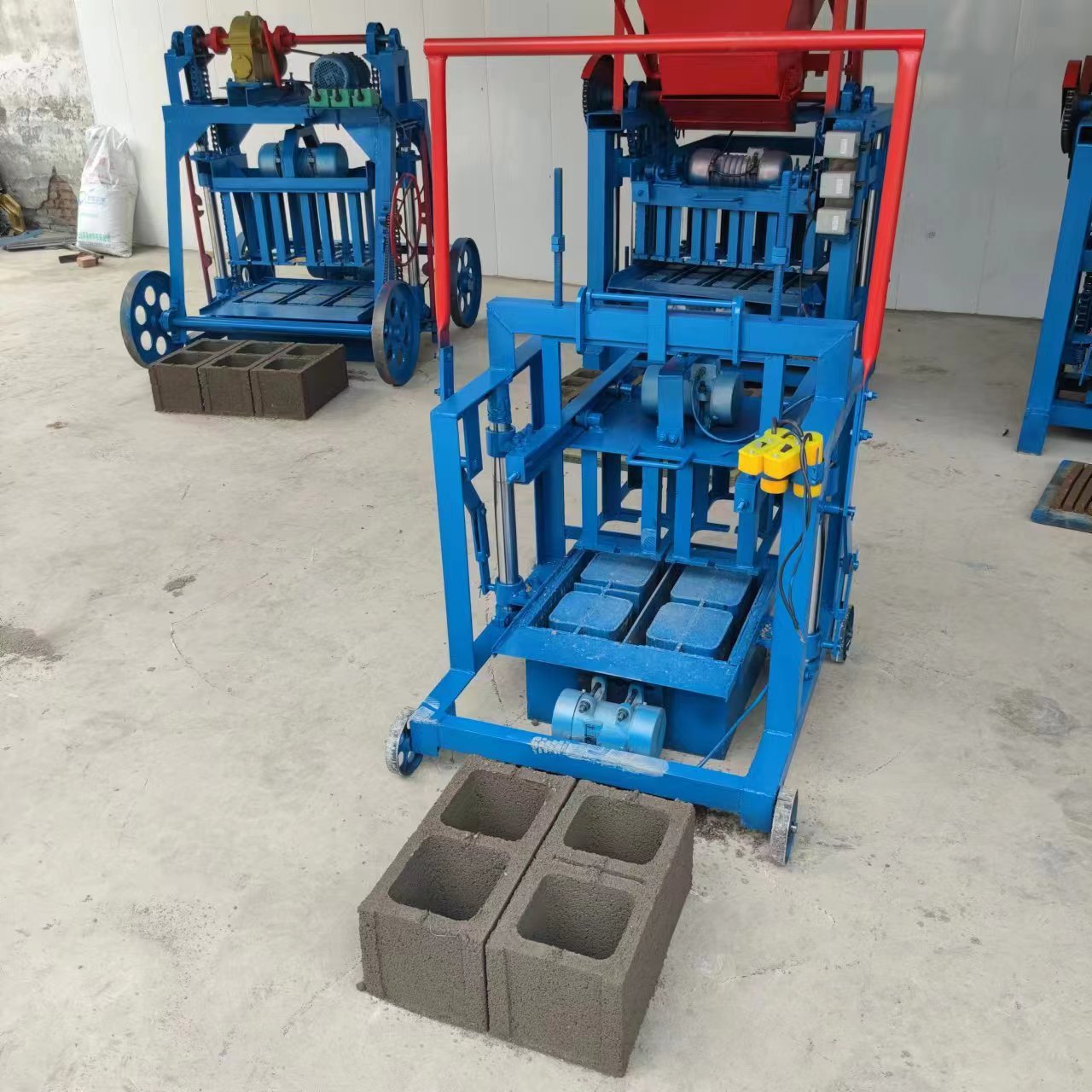 Used Hollow Block Brick Making Machine Hot Sale In Srilanka