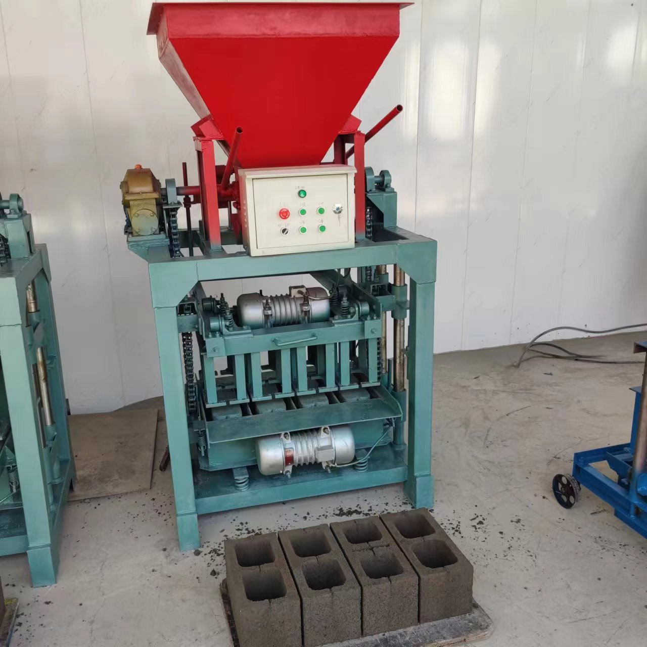 Used Hollow Block Brick Making Machine Hot Sale In Srilanka