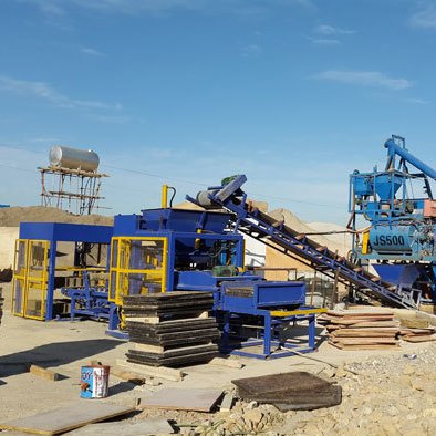 New Concrete Block Machine QT5-15 Automatic Block Making Machine
