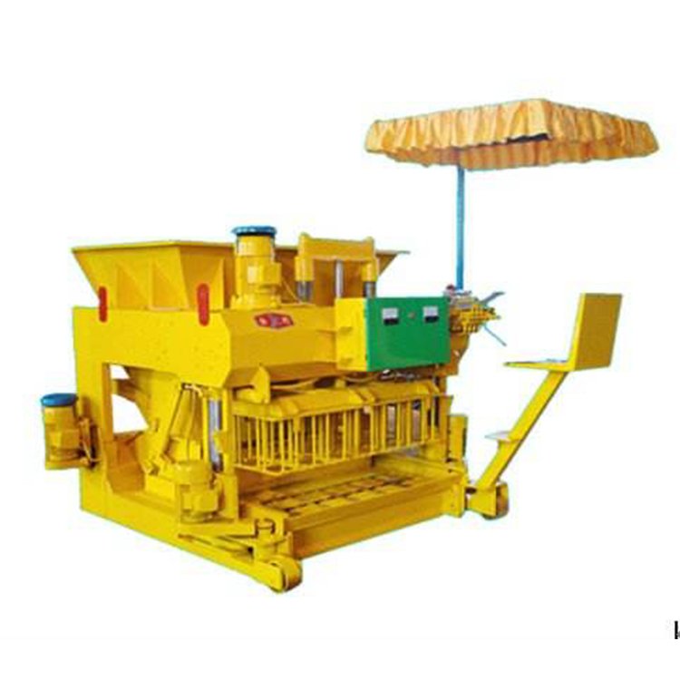 JMQ-6A Hollow Cement Concrete Mobile Block Brick Making Machine