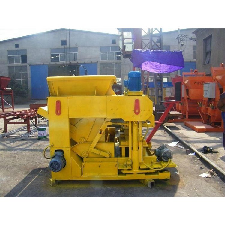 JMQ-6A Hollow Cement Concrete Mobile Block Brick Making Machine