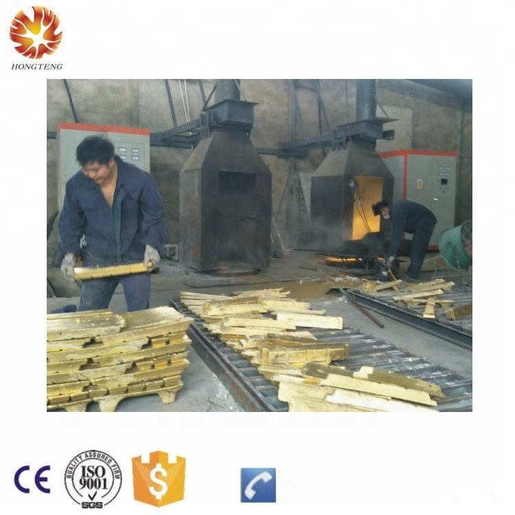 Aluminium pig Brass Copper Bronze Bar Rod Making Ingot machine Production line Horizontal Continuous Casting Machine for sale