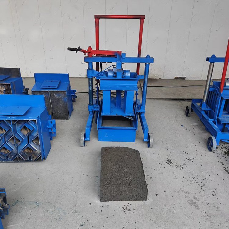 Small Manual Concrete Cement Block Brick Making Machine