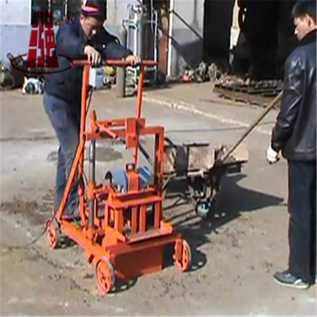 Durable in use hollow concrete brick machine factory direct sale automatic interlocking brick making machine