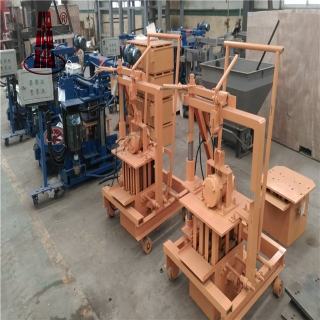 Durable in use hollow concrete brick machine factory direct sale automatic interlocking brick making machine