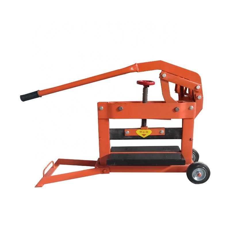 Easy to operate block splitter brick making machine cutter manual manual clay brick cutter machine