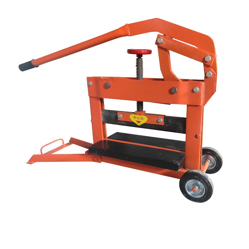 Easy to operate block splitter brick making machine cutter manual manual clay brick cutter machine