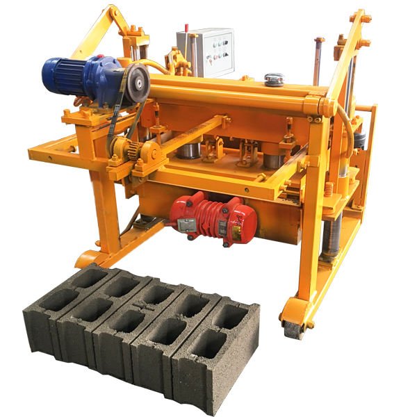 Lowest Price Manual Concrete Hollow Block Making Machine Qt40-3a Bricks Making Machine