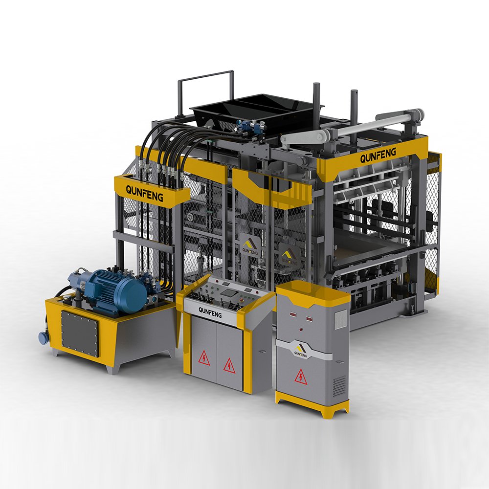 QT12-15 Germany design CE standard brick making machine price concrete block making machine in tanzania