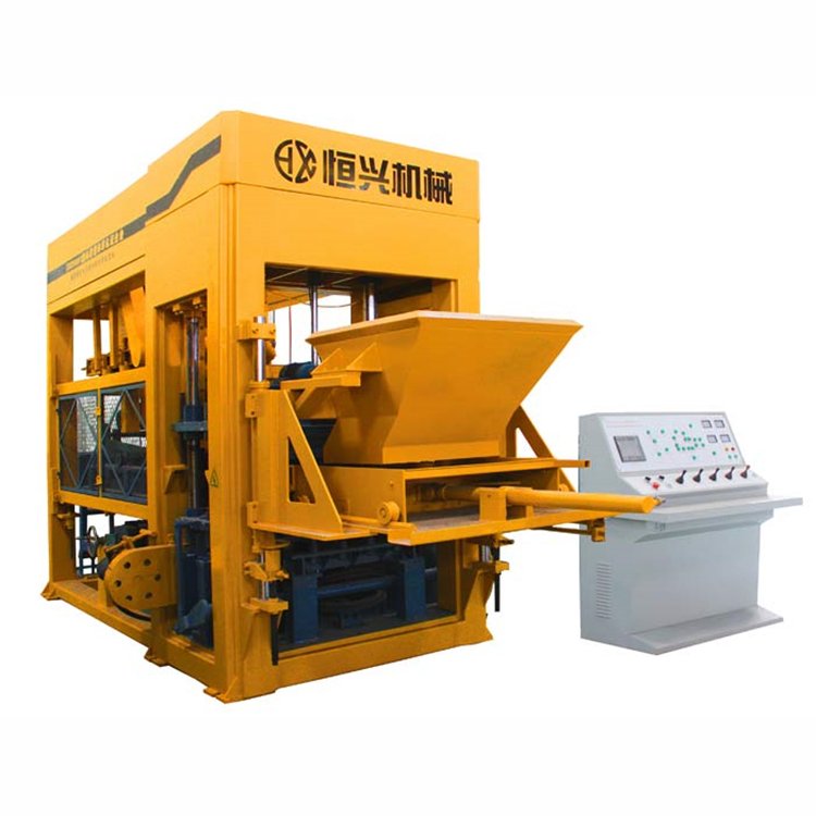 Brand New HQTY8-15 Full Automatic Making Machine Interlocking Block Molds Cement Brick Machine For Sale
