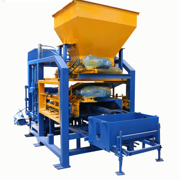 Brick Making Machine Automatic QT4-15 Block & Paving Brick Machine Interlocking Brick Machine Price
