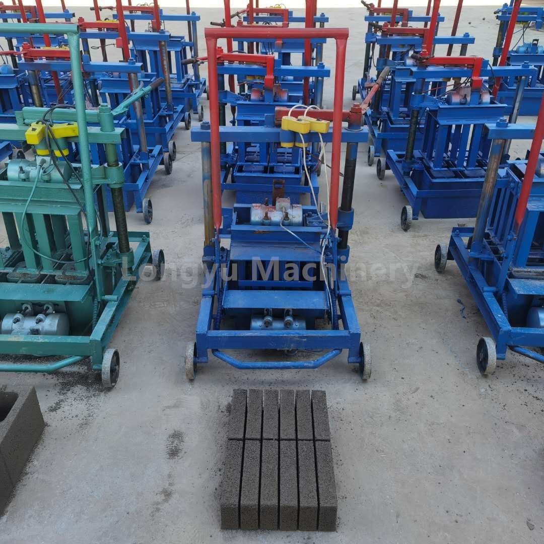 2-45 small brick making machine Construction works Cement Brick Block Making Machine
