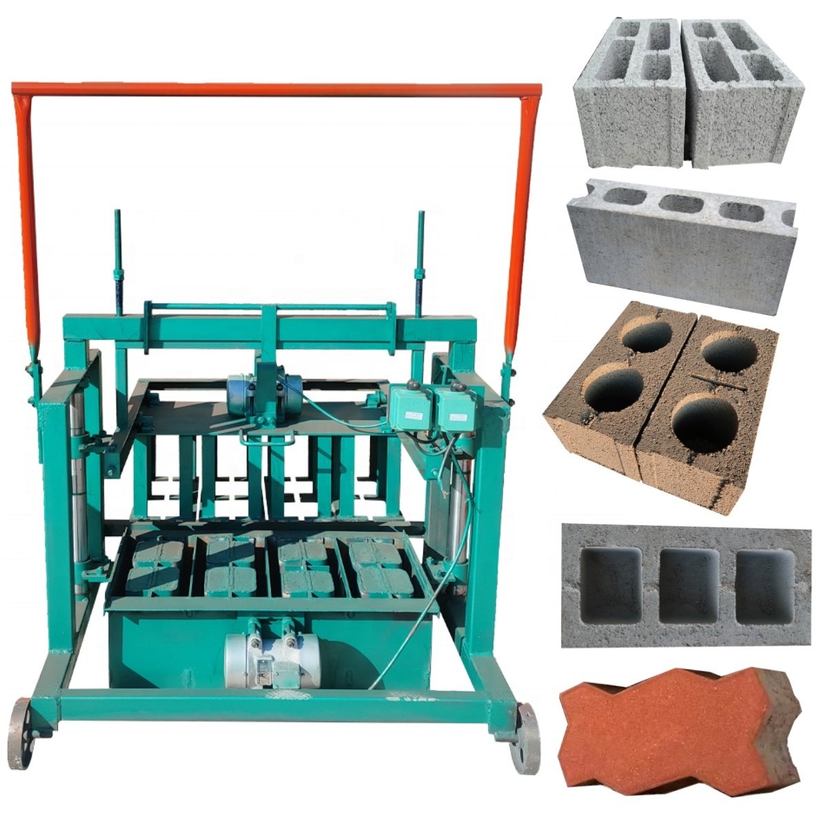 Factory Wholesale Small Brick Making Machine Suitable For Beginners Concrete Block Making Machine In Tanzania