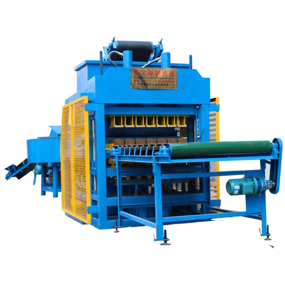 Technology Automatic Interlock Brick Making Machine for Sale Good Quality New Design HY7-10 Building Houses New Clay 5000