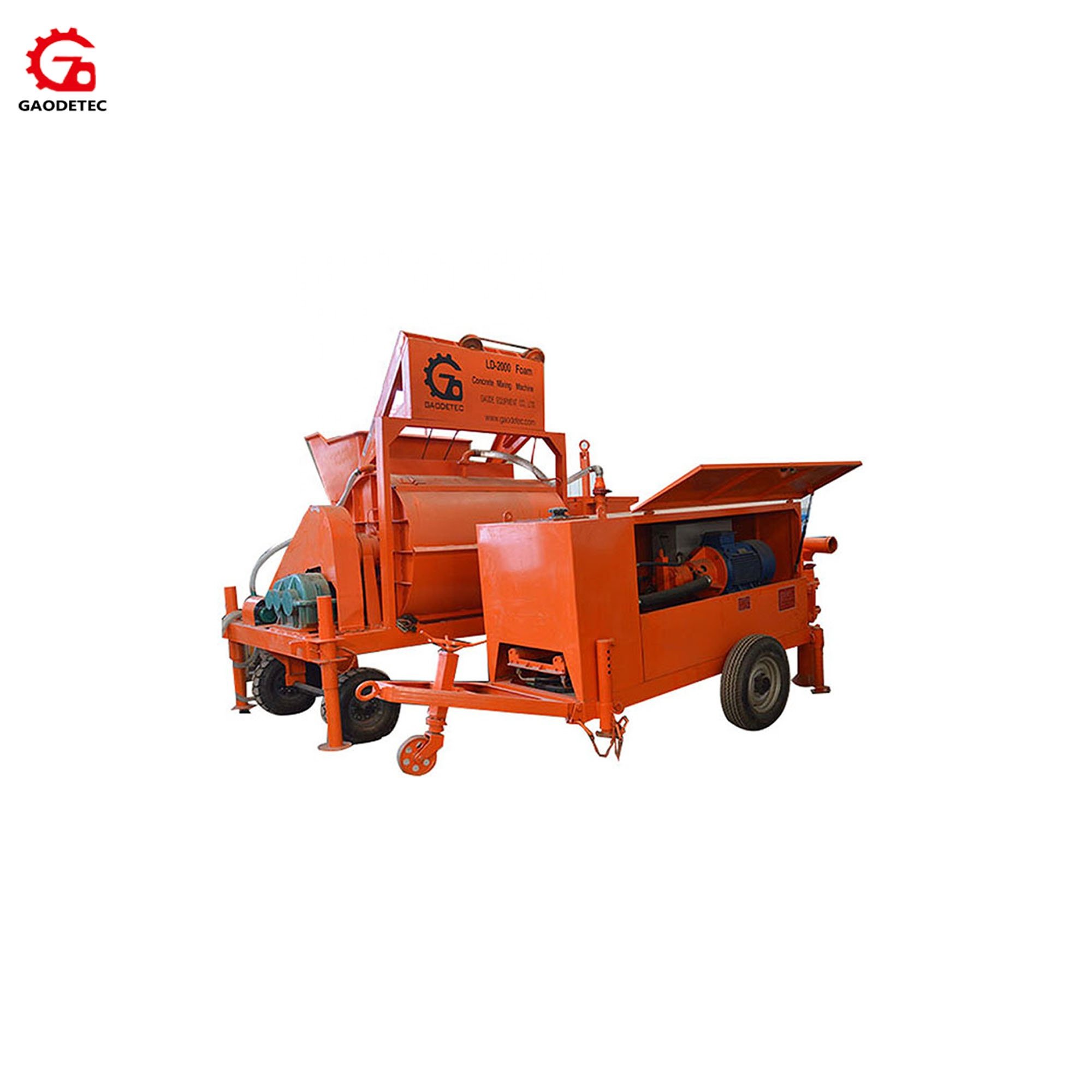 Excellent machinery CLC foam concrete hollow block machine for sale