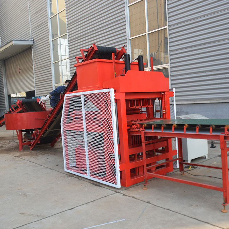 ZEYU Factory Manufacture Easy To Operate 4-10 Fully Automatic Ecological Mud Clay Interlocking Brick Making Machine