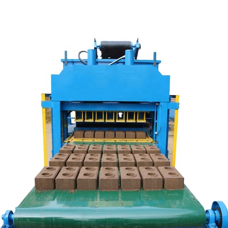 QTC7-10/5-10 Automatic Ecological Earth Brava Eco Interlocking Block Brick Making Machines Price