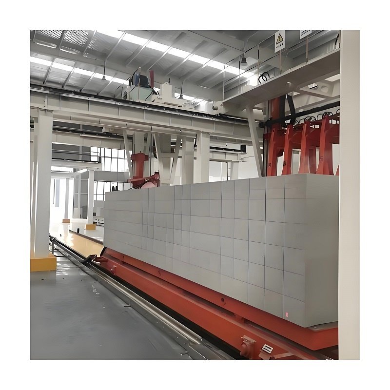 Fully Automatic Autoclaved Aerated Concrete AAC Production Line Gas Brick Equipment AAC Blocks Plant Brick Making Machinery