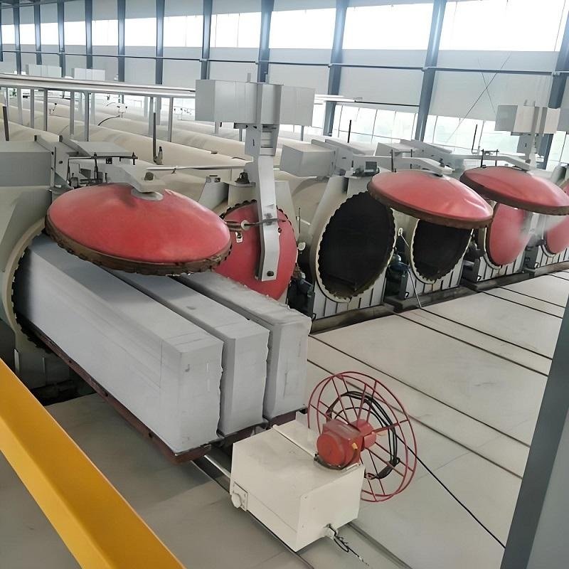 Fully Automatic Autoclaved Aerated Concrete AAC Production Line Gas Brick Equipment AAC Blocks Plant Brick Making Machinery