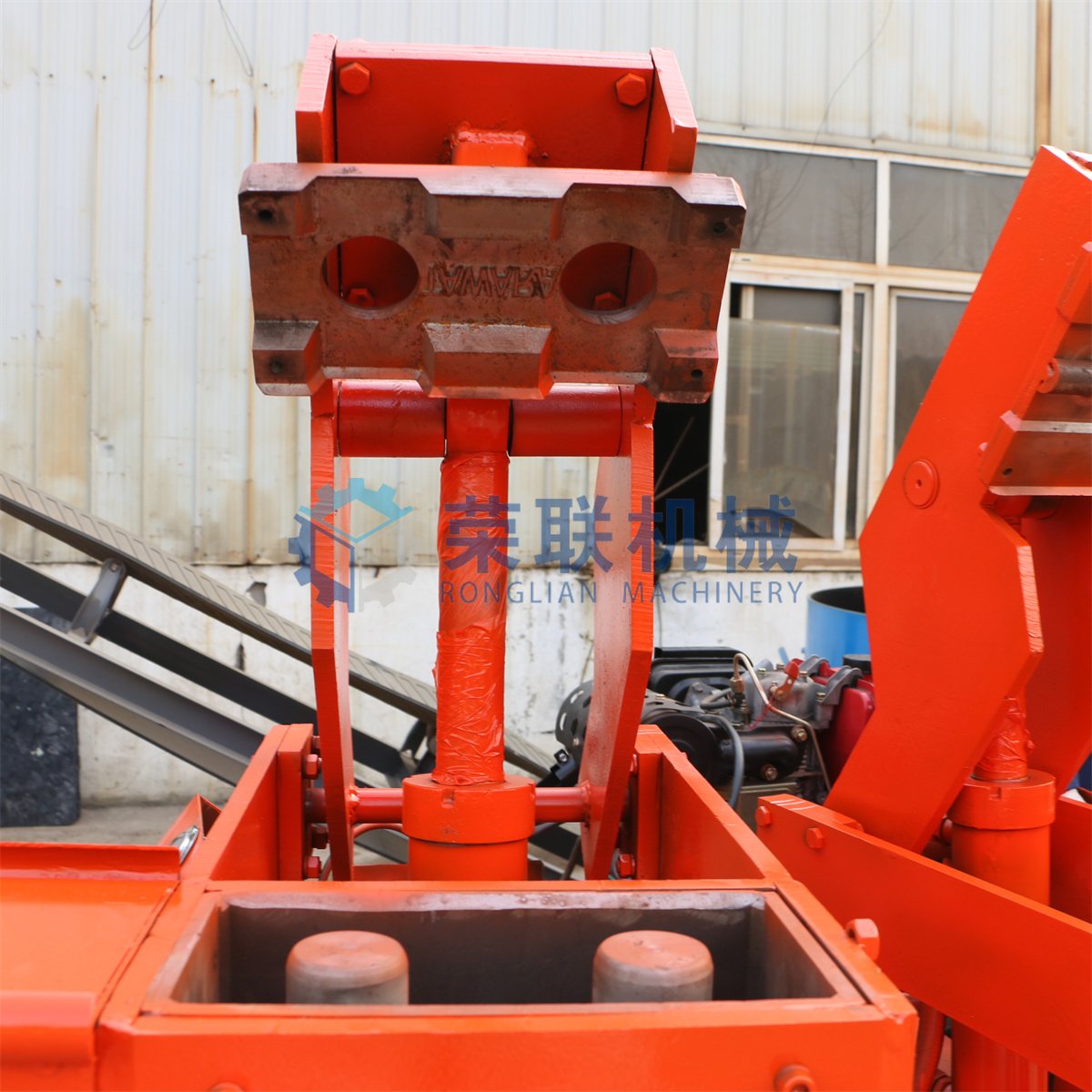 earth brick machine RL2-20 Semi-automatic Clay Brick Making Machine
