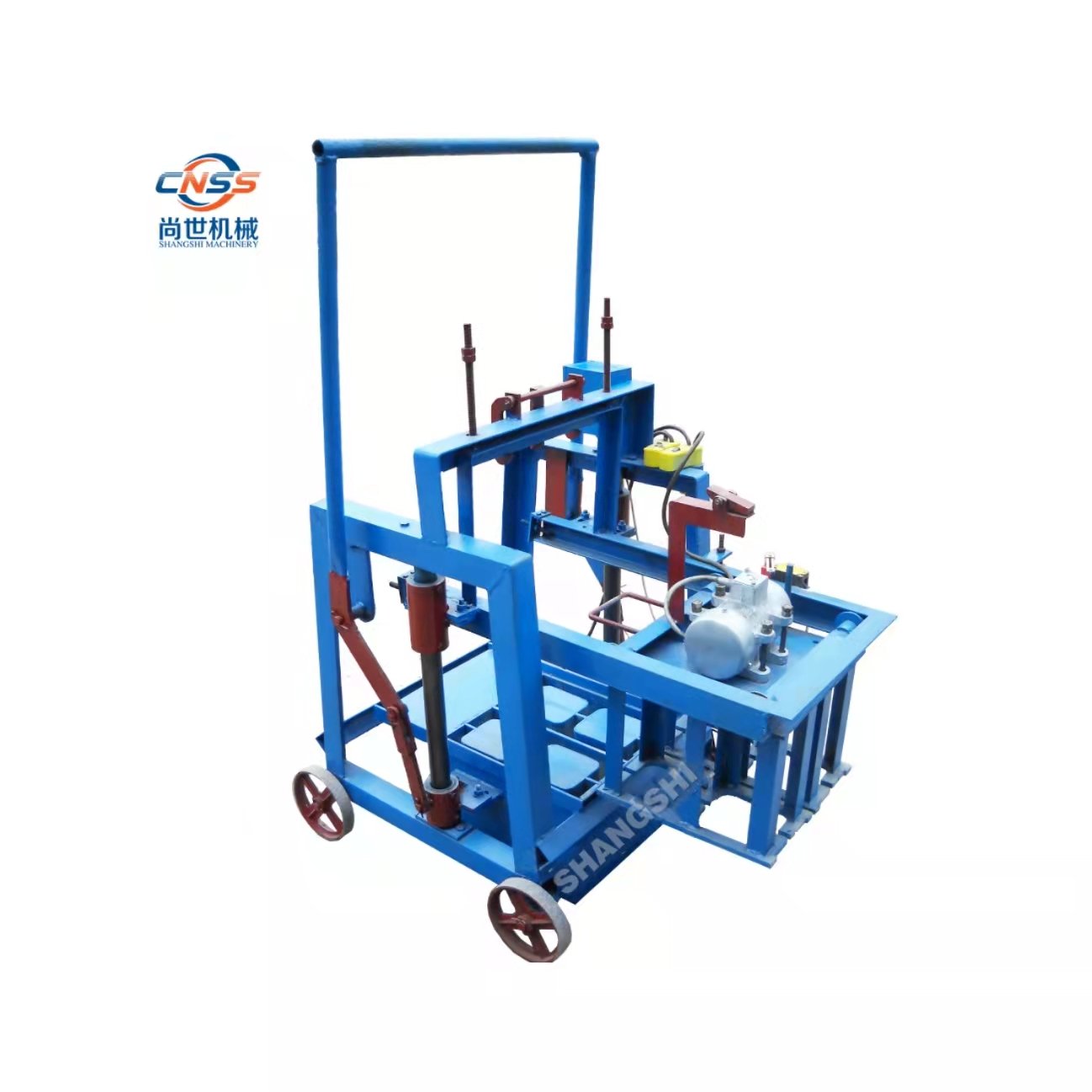 Earn money at home manual concrete block maker/egg layer block making machine/machine block concrete