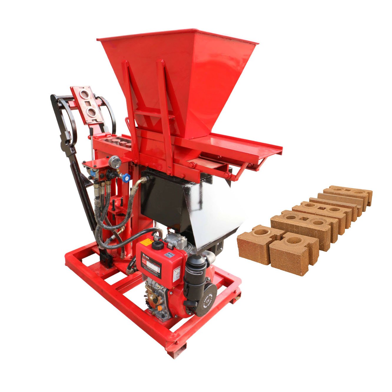 Clay Brick Block Making Machine China Manual Demoulding Brick Making Machinery