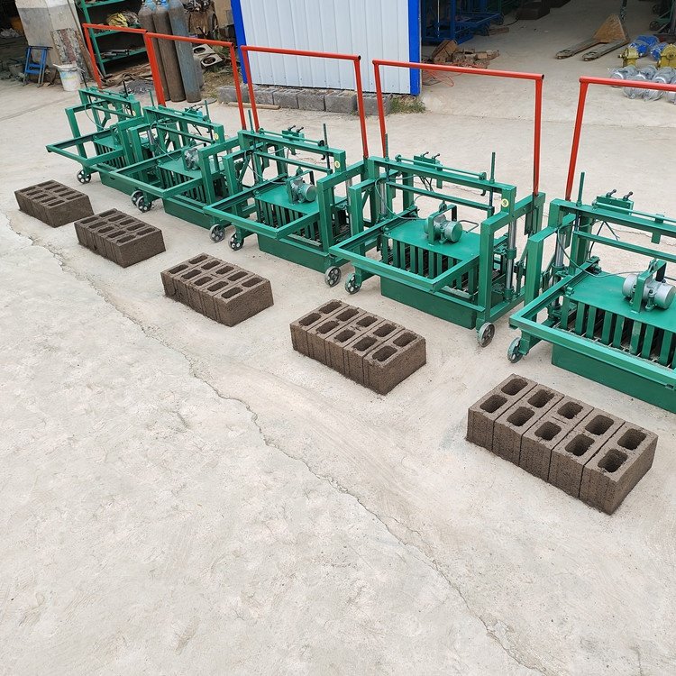 L2-45 Handle Brick Making Machine Portable Hollow Brick Cement Making Machine