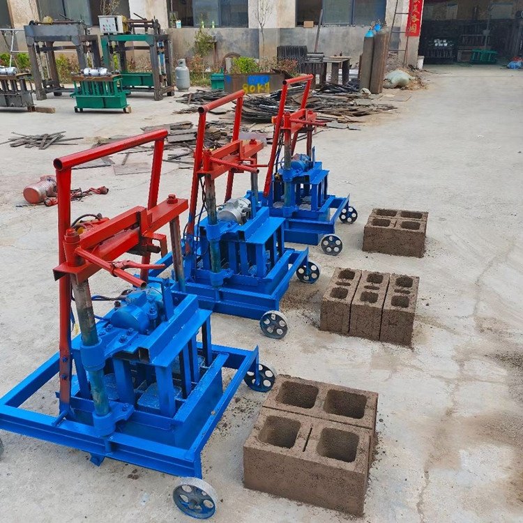 L2-45 Handle Brick Making Machine Portable Hollow Brick Cement Making Machine