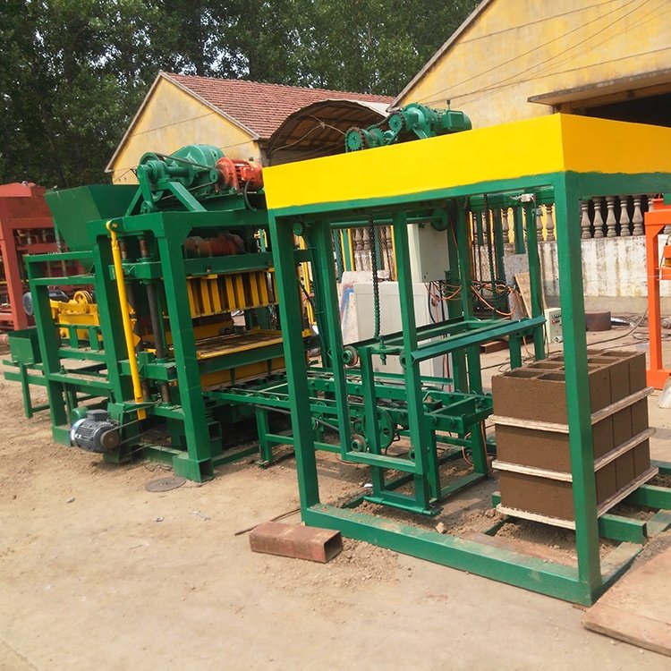qt4-25 concrete block machine/cement brick making machinery