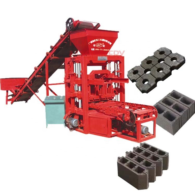 Building materials bloick making machinery concrete brick making machine for manufacture plants price for sale in Zimbabwe