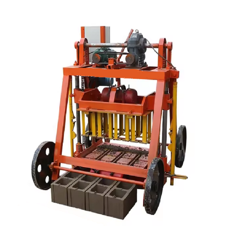 interlock block making machine curbstone brick machine with low price
