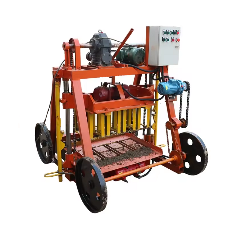 interlock block making machine curbstone brick machine with low price