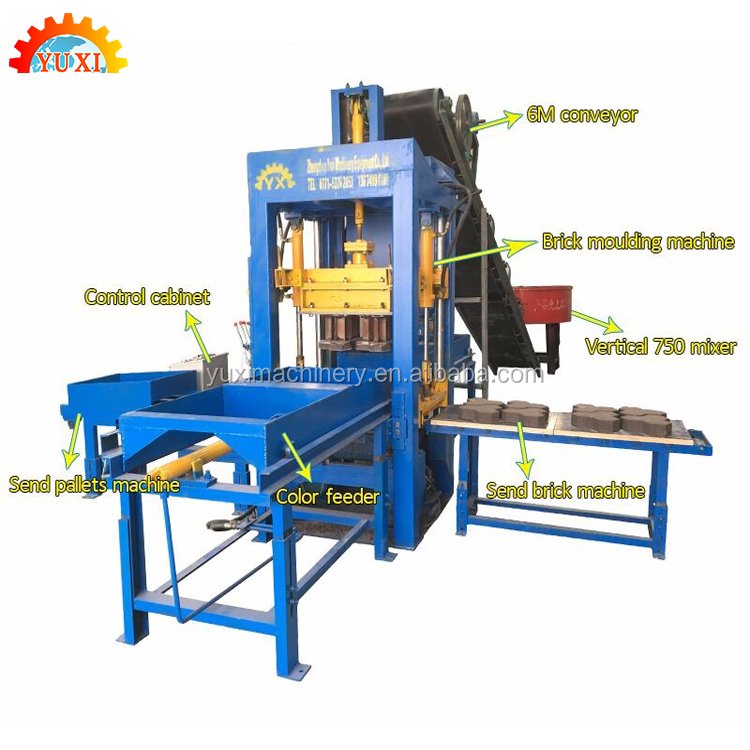 Automatic Bricks Block Making Machine Electric Brick Making Machinery India